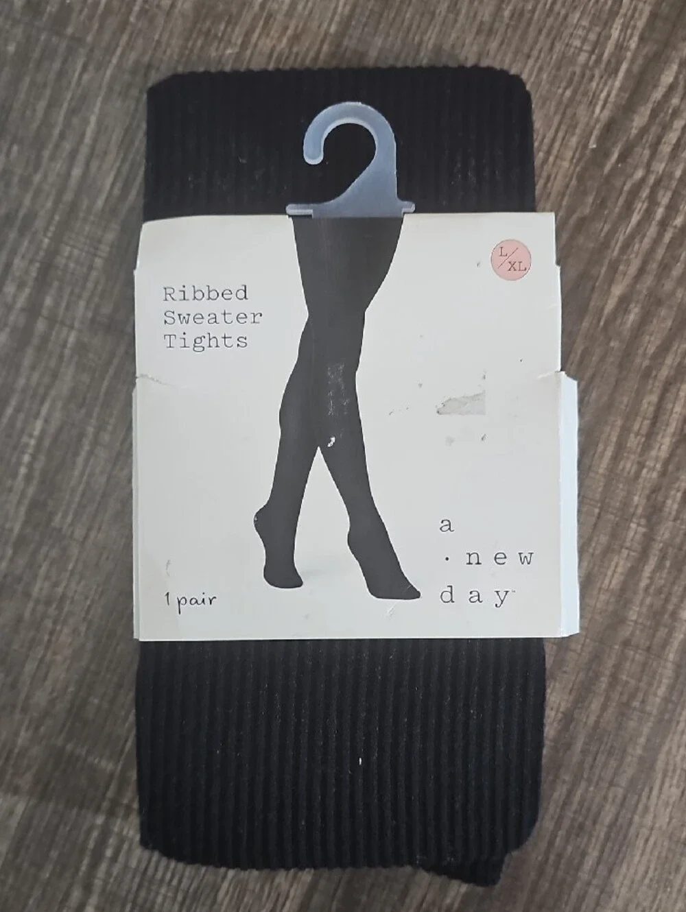 a new day Black Ribbed Casual Socks for Men